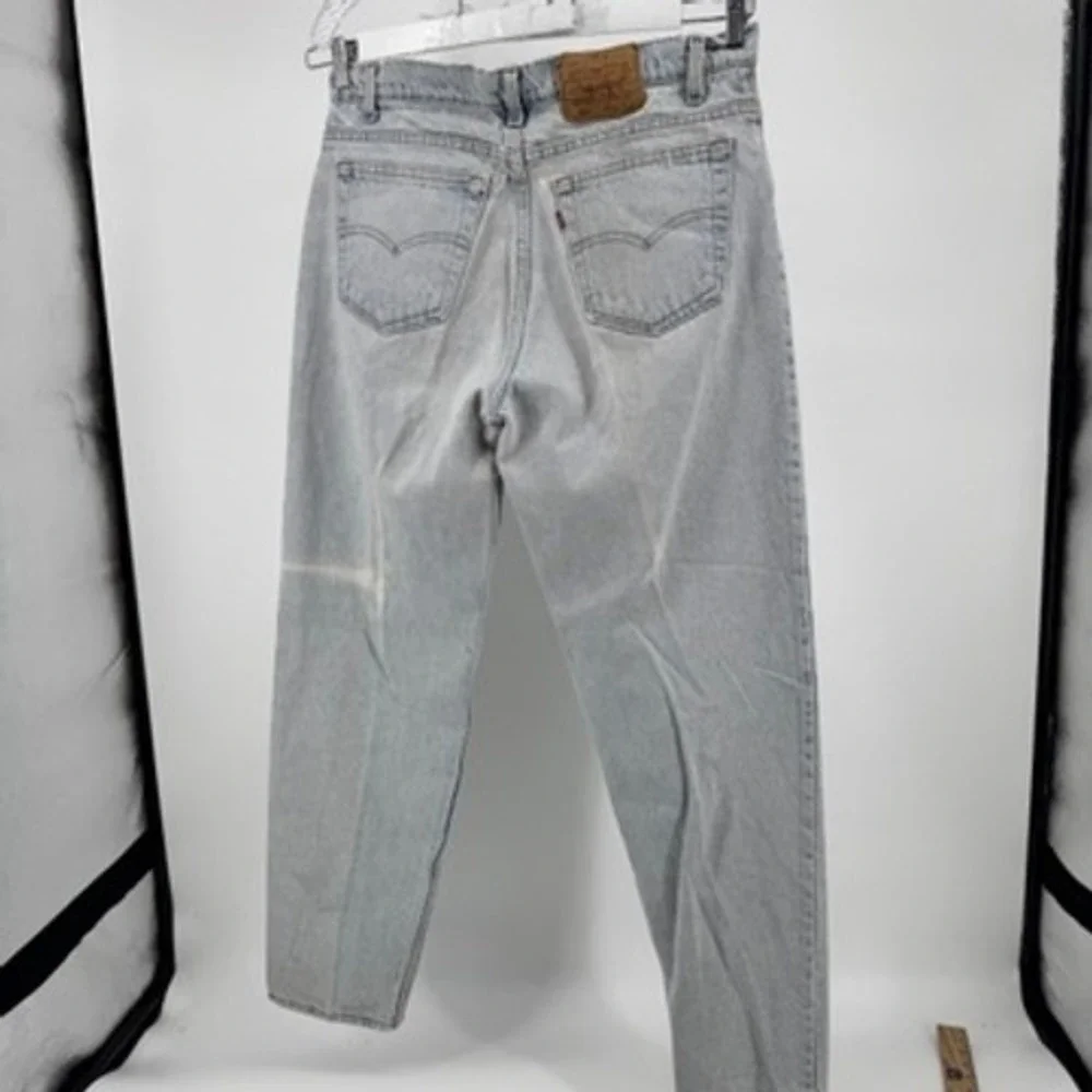 Vintage Y2K Levi's 550 Relaxed Fit Tapered Leg‎ Mens 34x32 Light Wash USA Made